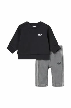 adidas Originals Sæt Denim Crew^Børn Trøjer|Bukser, Jeans & Leggings