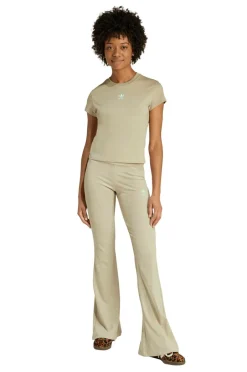 Online Strømpebukser Essentials Rib Flared Tights Dame Tights & Leggings