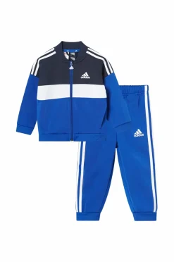 Sale Træningssæt Tiberio 3-stripes Colorblock Shiny Tracksuit Børn Trøjer|Bukser, Jeans & Leggings
