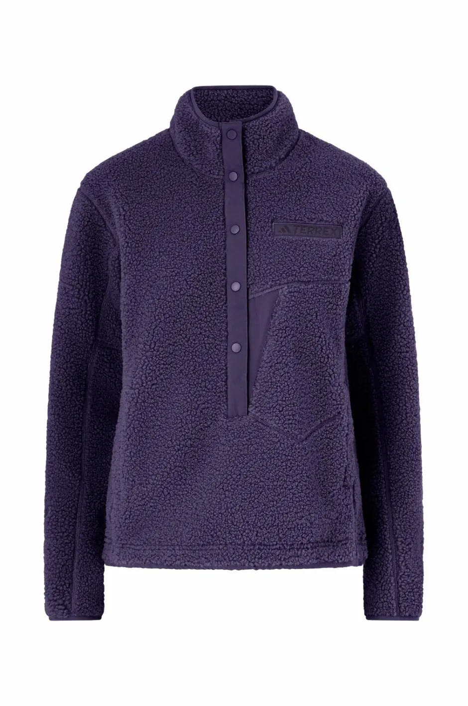 adidas Sport Performance Fleecetrøje W Xpl Pile Snap^Dame Overtøj|Overtøj