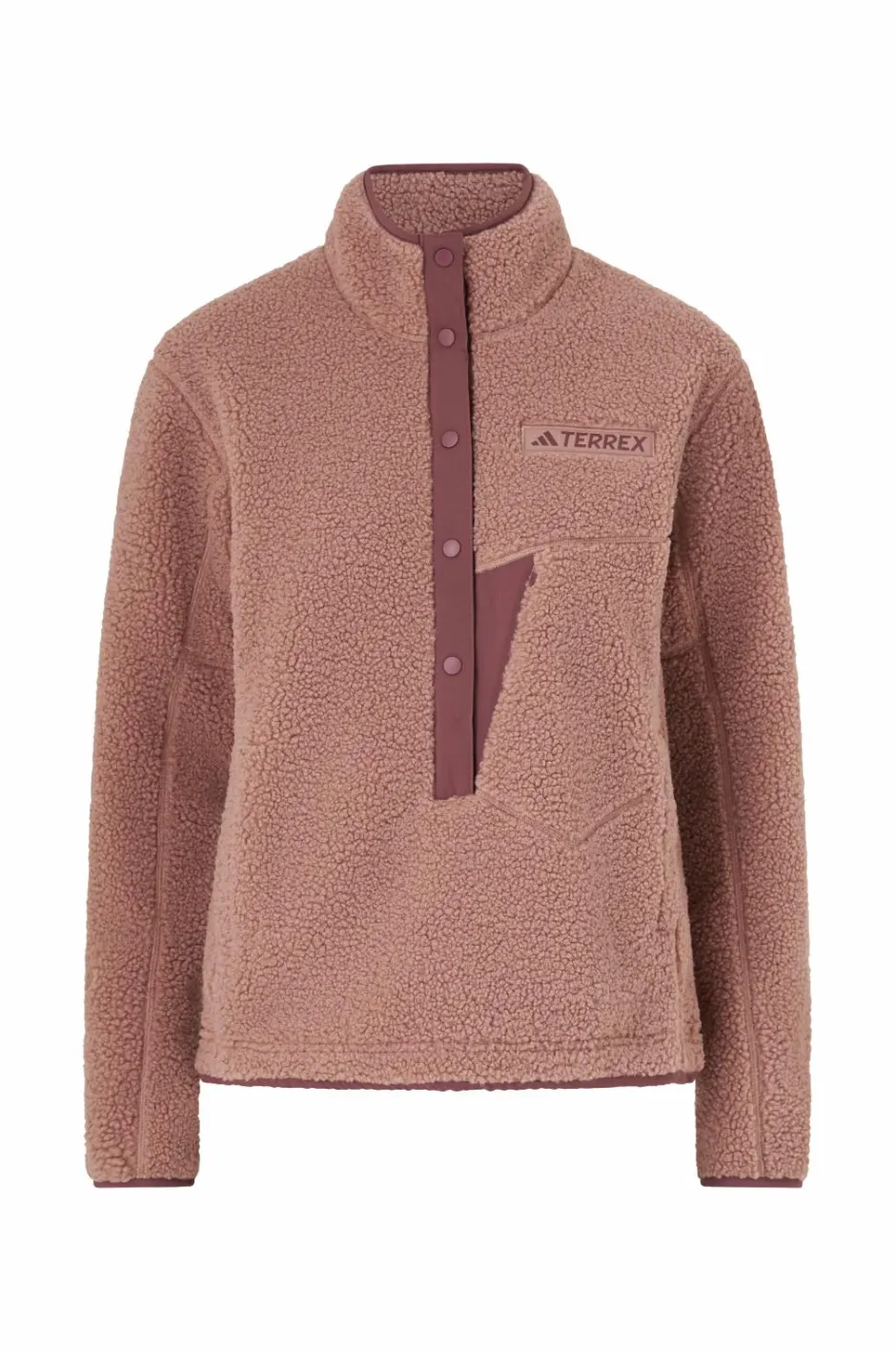 adidas Sport Performance Fleecetrøje W Xpl Pile Snap^Dame Overtøj|Overtøj