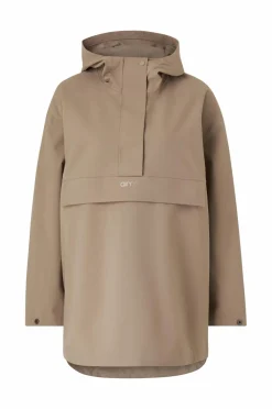 Discount Anorak Waterproof Oversized Anorak Dame Regntøj