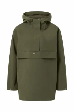 Discount Anorak Waterproof Oversized Anorak Dame Regntøj
