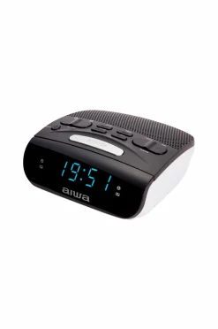 Discount Clockradio med dobbelt alarm Tv, Lyd & Det Smarte Hjem