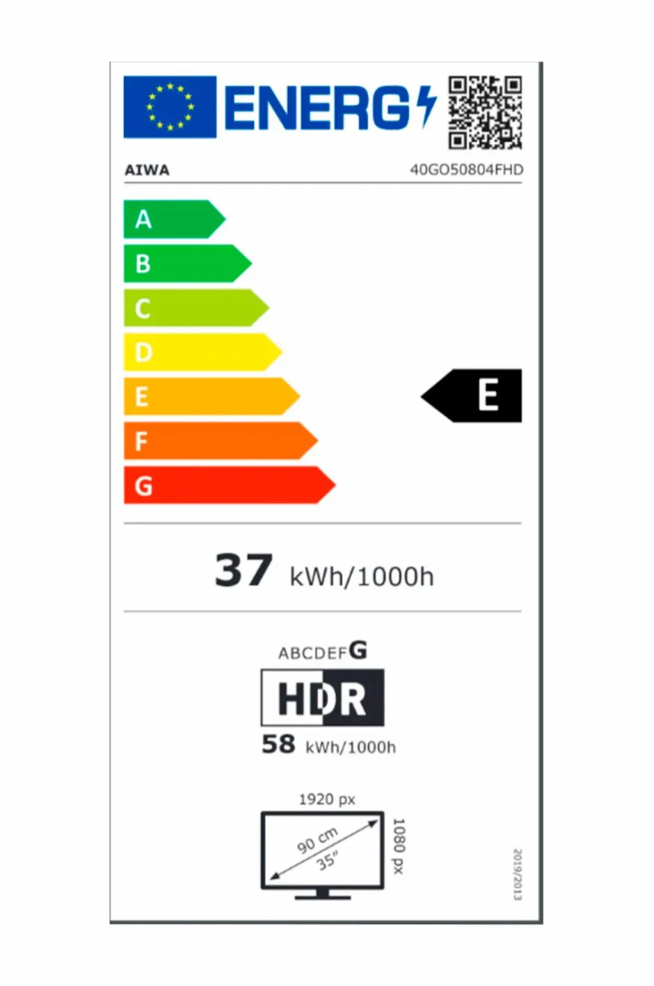 Aiwa Smart-tv 40 FHD Google TV 40GO50804FHD^ Tv, Lyd & Det Smarte Hjem