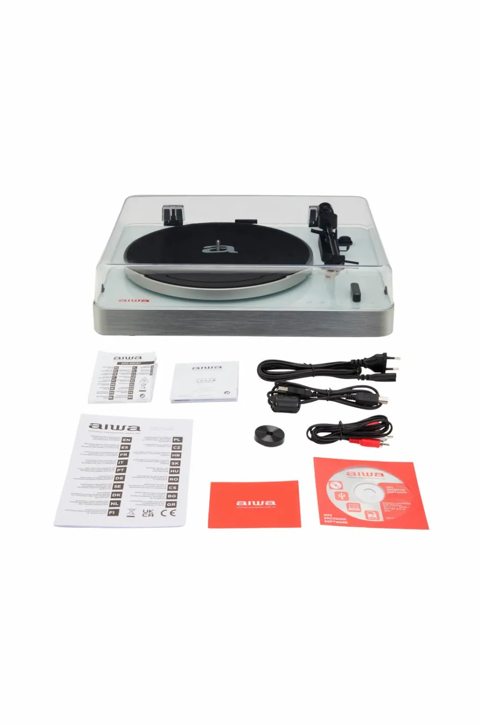 Aiwa Vinylpladespiller med bluetooth og usb^ Tv, Lyd & Det Smarte Hjem