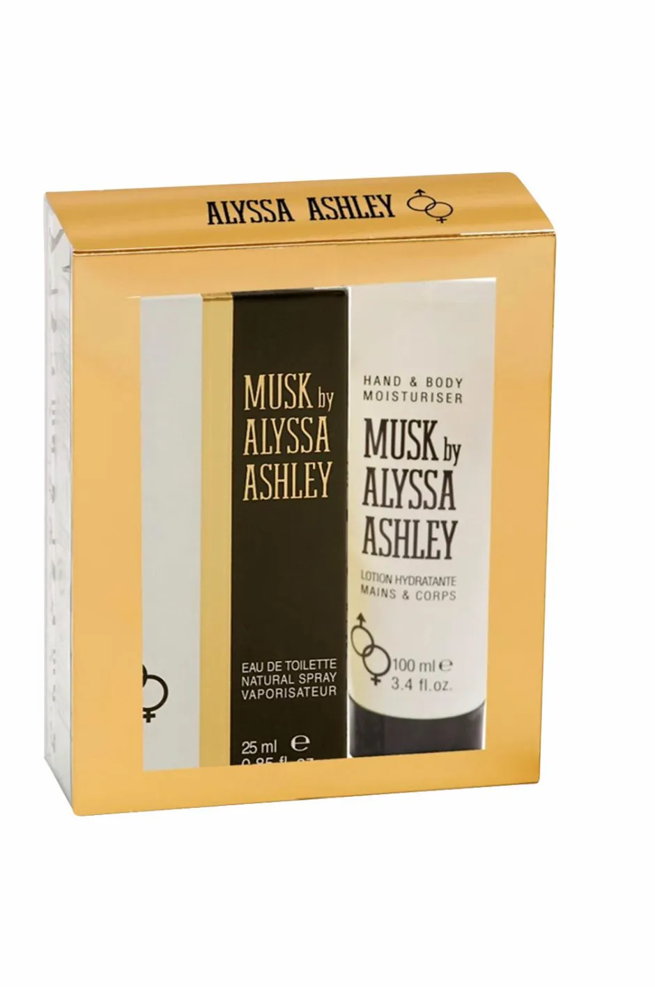 New Giftbox Musk Edt 25 Ml+ Hand & Body Lotion 100 Ml Kropspleje|Gaveæsker