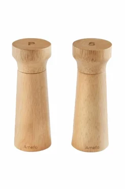 Best Salt- og peberkværn Modern Wood, sæt med 2 Husholdningsartikler