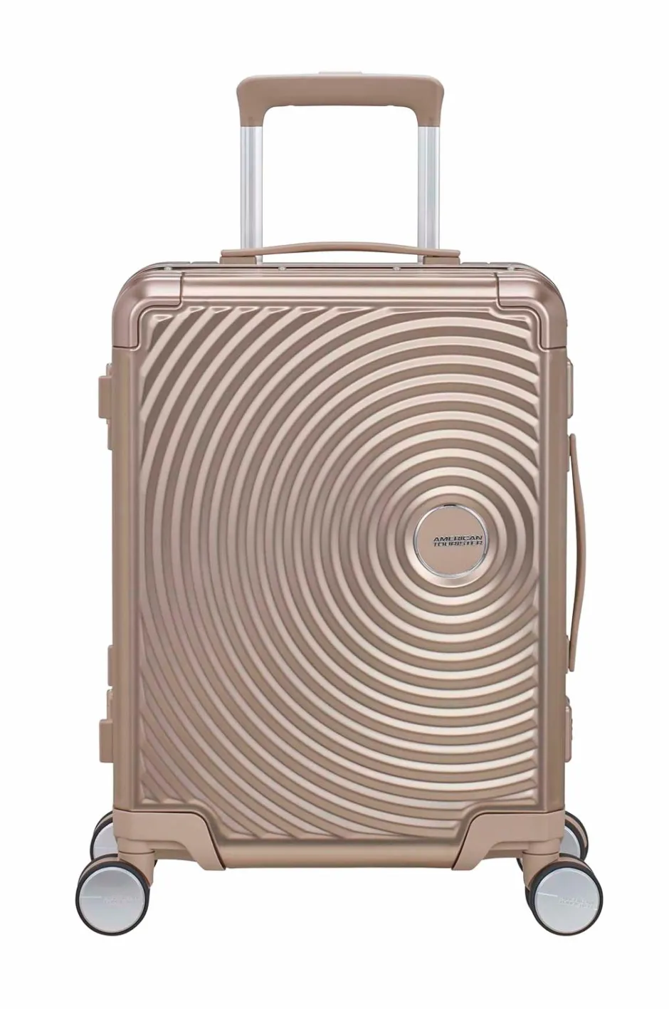 American Tourister Kabinekuffert Soundbox Aluminium 55 Bronze^Dame Kufferter|Kufferter