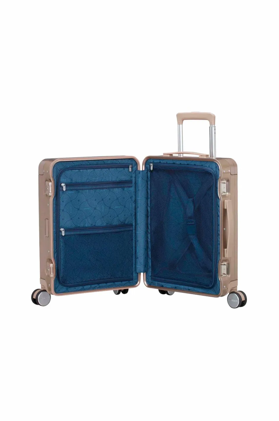 American Tourister Kabinekuffert Soundbox Aluminium 55 Bronze^Dame Kufferter|Kufferter