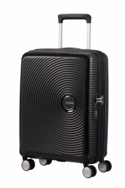 American Tourister Soundbox Spinner 55 Sort^ Kufferter