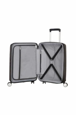 American Tourister Soundbox Spinner 55 Sort^ Kufferter