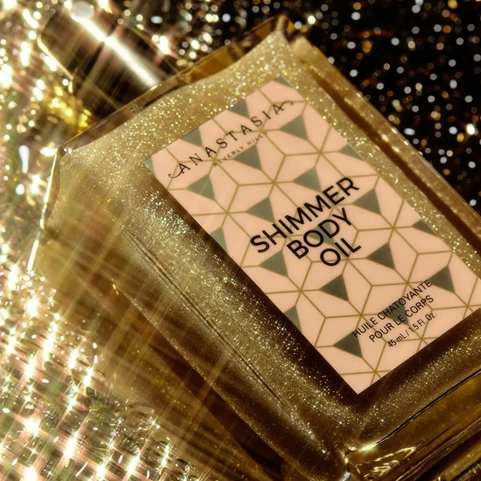 Anastasia Shimmer Body Oil^ Kropspleje