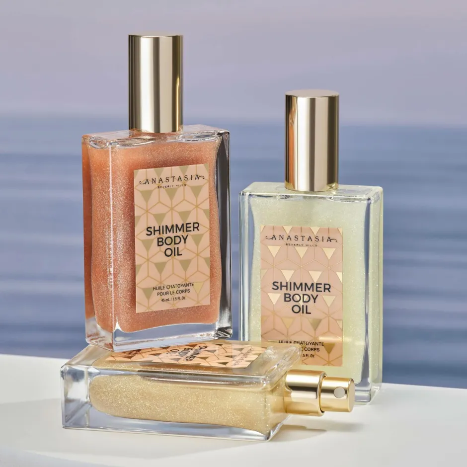 Anastasia Shimmer Body Oil^ Kropspleje