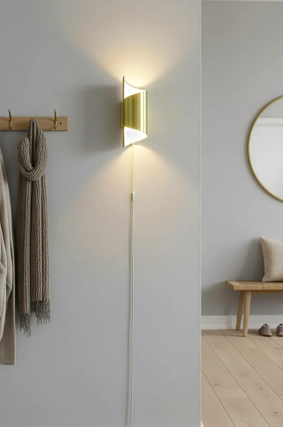 Aneta Lighting Væglampe Lucile^ Væglamper