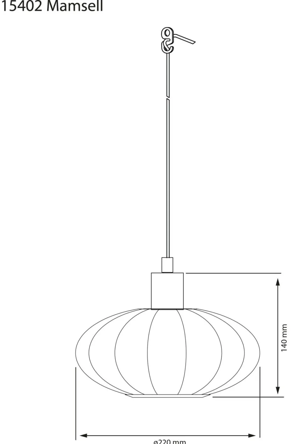 Aneta Lighting Vindueslampe Mamsell^ Pendler