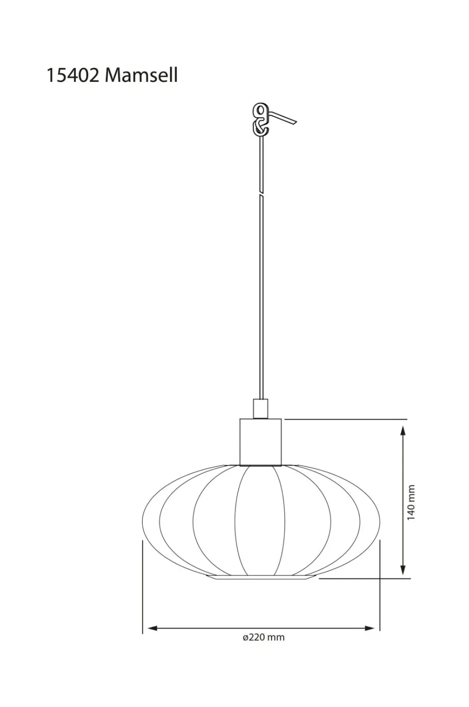 Aneta Lighting Vindueslampe Mamsell^ Pendler