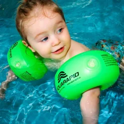 Aquarapid Aquaring svømmevinge -30 kg Green^Børn Udendørs Legetøj