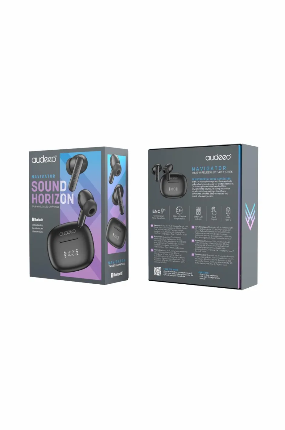 Audeeo Høretelefoner Navigator True Wireless Led^ Tv, Lyd & Det Smarte Hjem