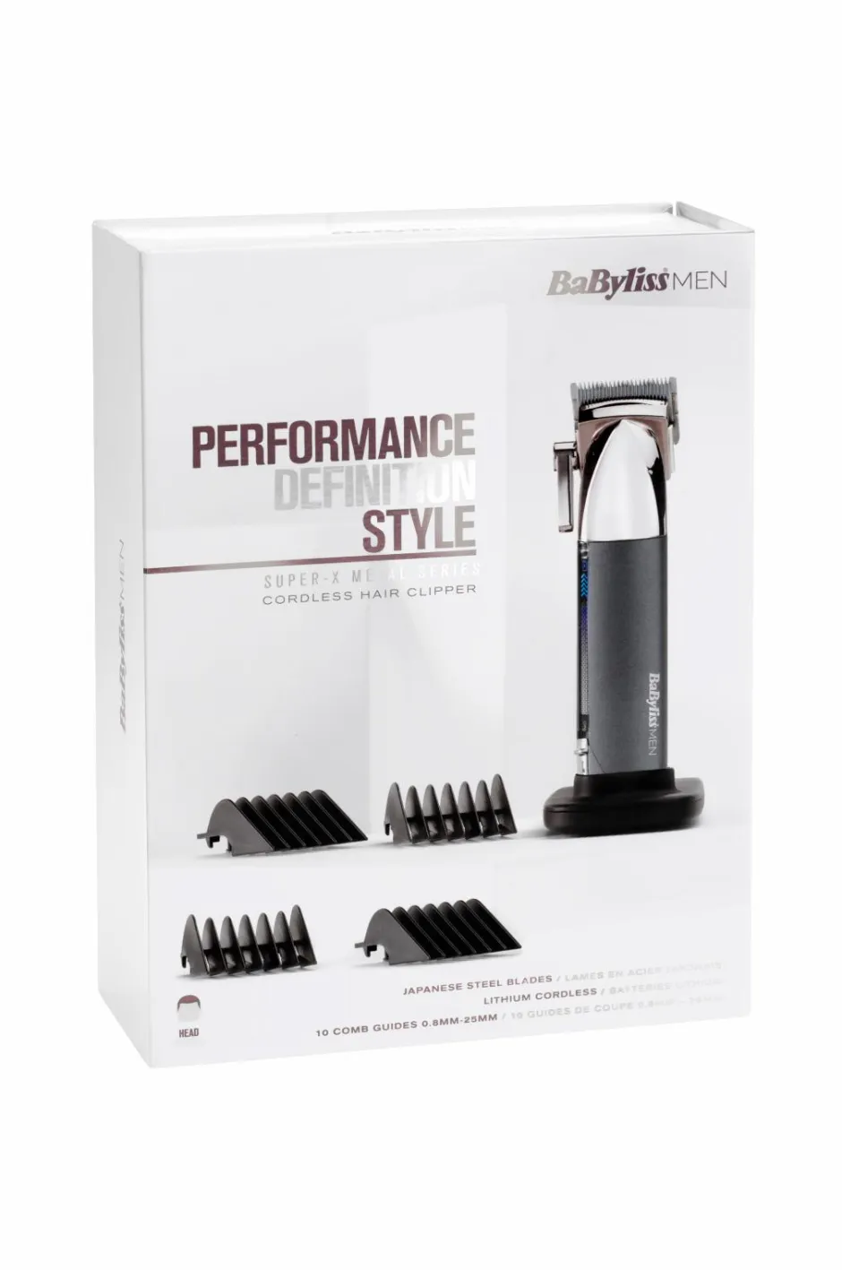 BaByliss Hårklipper Super-X Metal E996E^ Barbering|Barbering