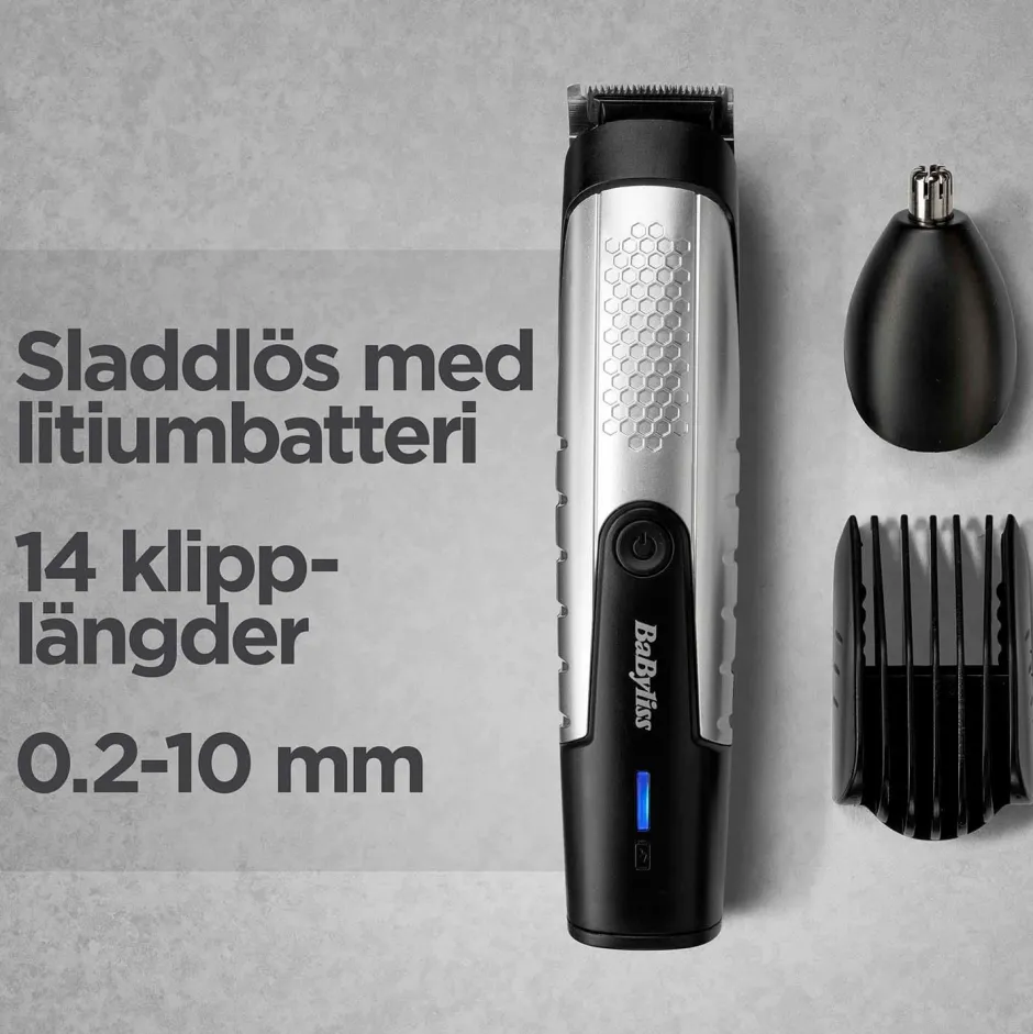 BaByliss Skægtrimmer Lithium Power T812E^ Barbering|Barbering