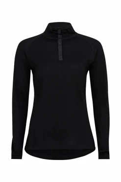New Undertrøje Merino Top Polo W Dame Skiundertøj|Skiundertøj
