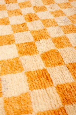 Clearance Uldtæppe Berber Chess 178x238 cm Uldtæpper
