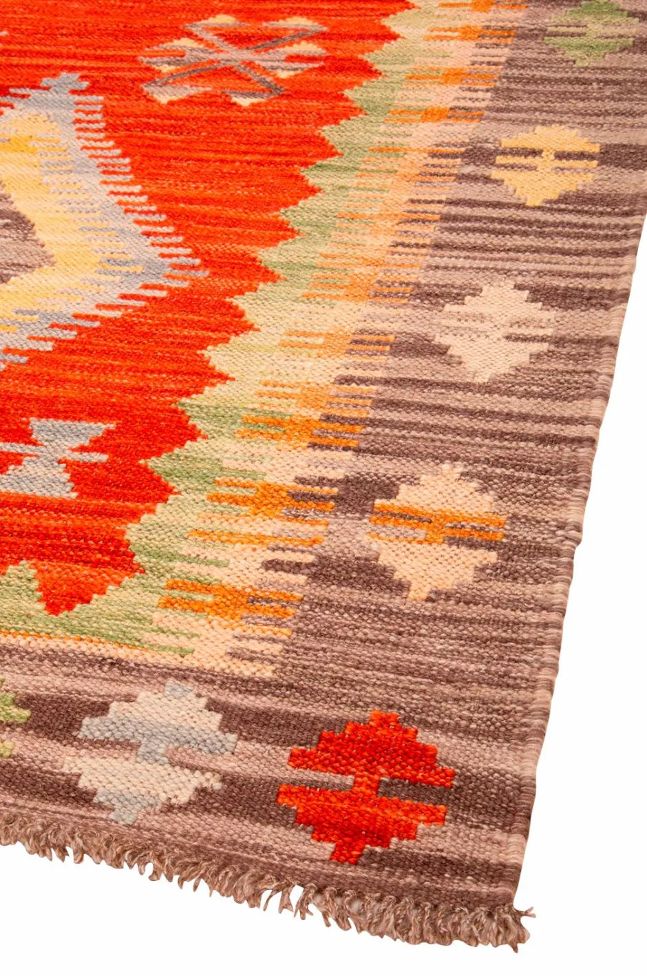 Sale Uldtæppe Kelim 173x250 cm Uldtæpper|Fladvævede Tæpper