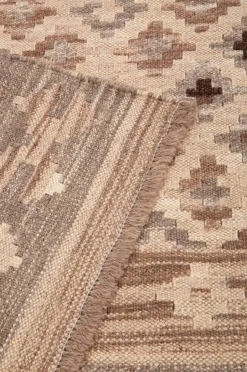 Outlet Uldtæppe Kilim Raw 175x228 cm Uldtæpper