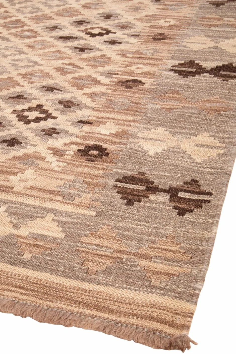 Online Uldtæppe Kilim Raw 180x224 cm Uldtæpper