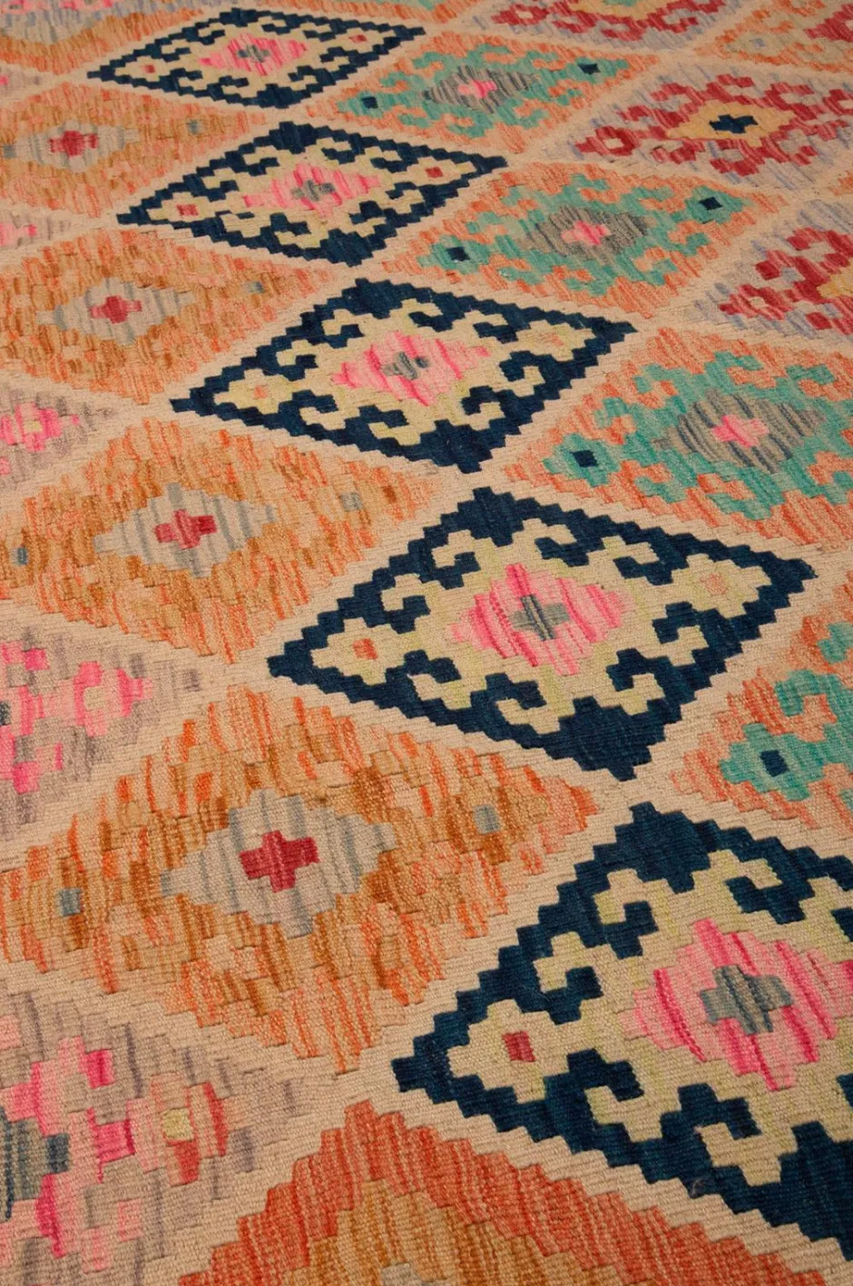 Hot Woolcarpet Kilim 212x316 cm Uldtæpper|Fladvævede Tæpper