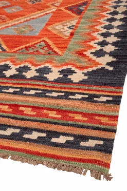 Sale Woolcarpet Kilim Multi 205x300 cm Uldtæpper|Fladvævede Tæpper