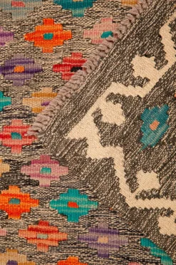 Bargi Woolcarpet Kilim 247x340 cm^ Uldtæpper|Fladvævede Tæpper