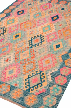 Bargi Woolcarpet Kilim 181x246 cm^ Uldtæpper|Fladvævede Tæpper