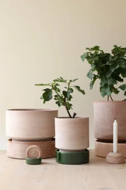Bergs Potter Krukke Hoff RAW, diameter 18 cm^ Potteskjulere