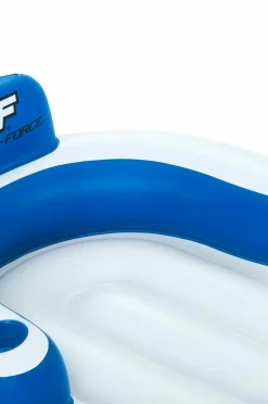 Bestway Loungemadras Hydro Force Indigo Wave Lounge 1,91 m x 1,07 m^Dame Friluftsliv|Friluftsliv