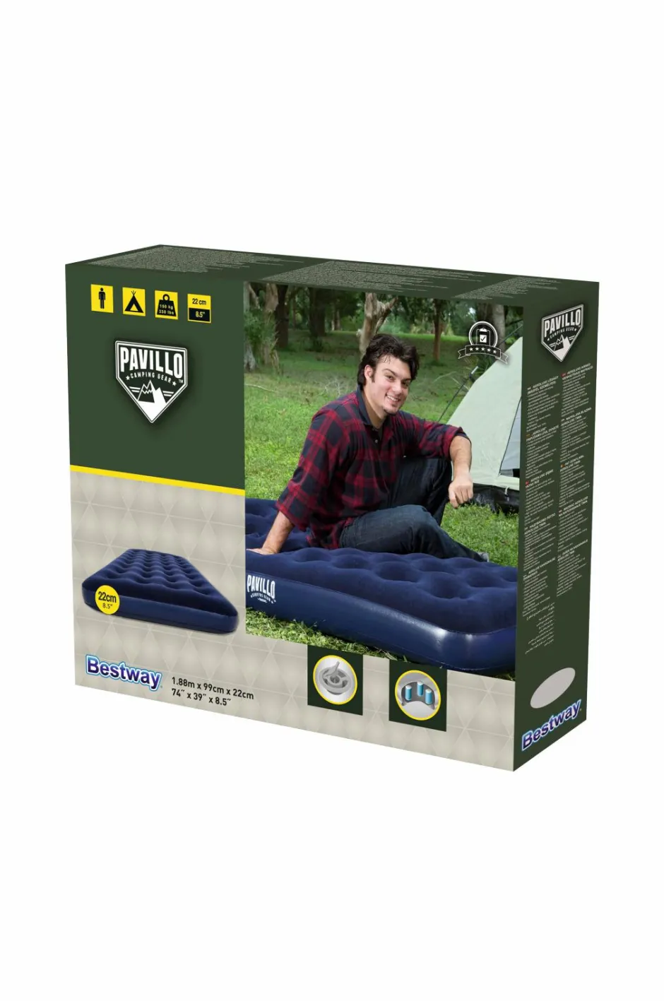 Bestway Luftmadras "Luxe"^Dame Friluftsliv|Friluftsliv