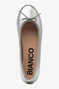 New Ballerinasko Biamadison Ballerina Metallic Leather Dame Ballerinasko