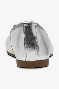 New Ballerinasko Biamadison Ballerina Metallic Leather Dame Ballerinasko