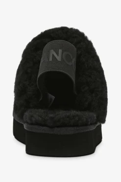 New Hjemmesko biaSweetie Flatform Elastic Slipper Faux Suede Dame Hjemmesko