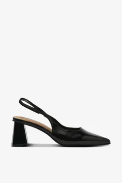 Bianco Sandaler med hæl biaMaralyn Slingback Patent^Dame Højhælede Sko