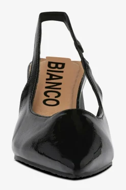 Bianco Sandaler med hæl biaMaralyn Slingback Patent^Dame Højhælede Sko
