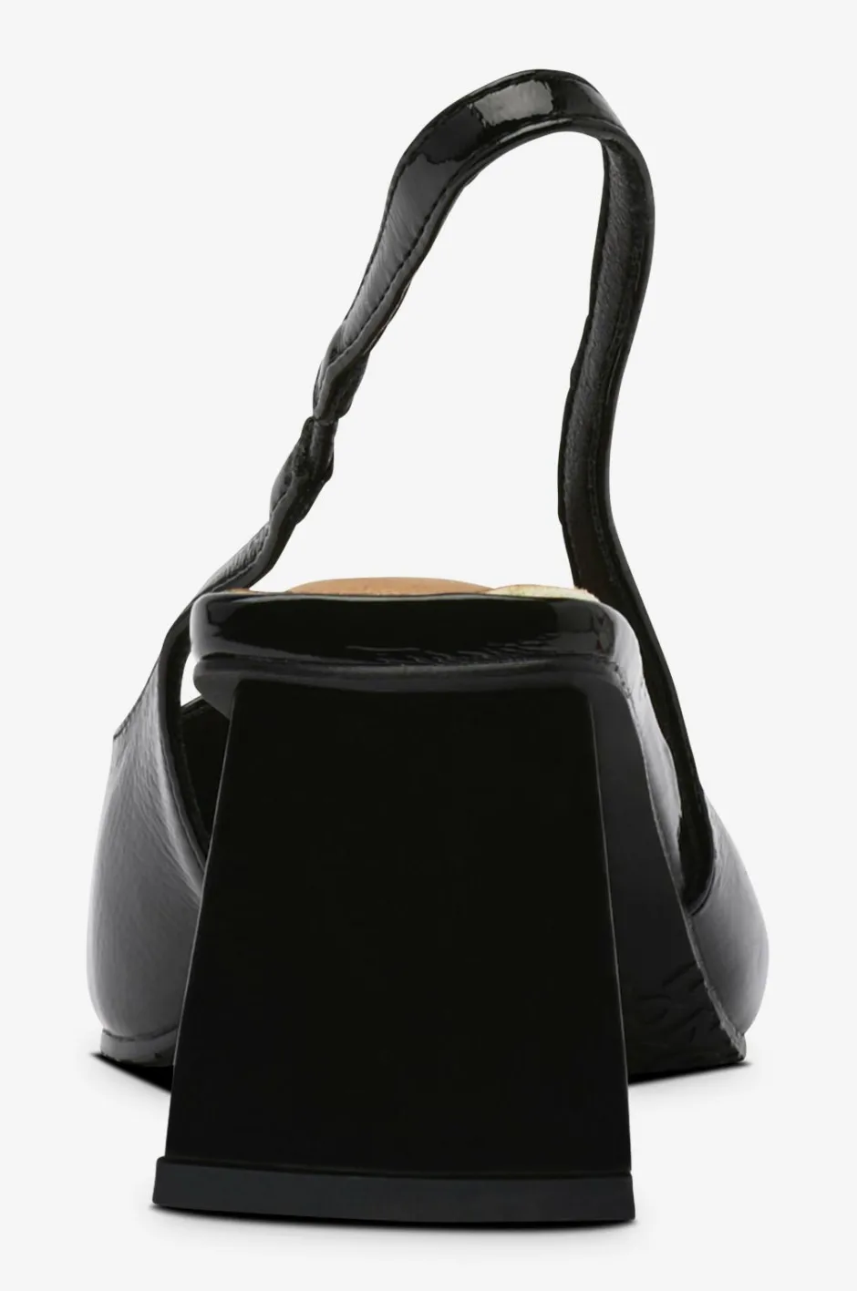 Bianco Sandaler med hæl biaMaralyn Slingback Patent^Dame Højhælede Sko