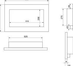 Outlet Etanolkamin 65 cm Biopejse
