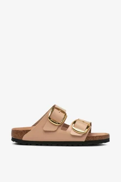 Clearance Sandaler Arizona BB Lena High Shine New Beige Hex Dame Sandaler & Sandaler Med Hæl
