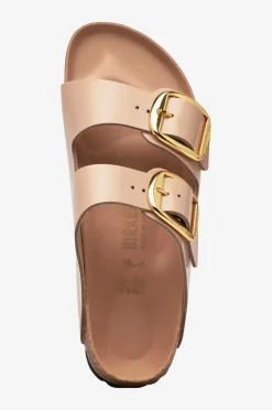 Clearance Sandaler Arizona BB Lena High Shine New Beige Hex Dame Sandaler & Sandaler Med Hæl