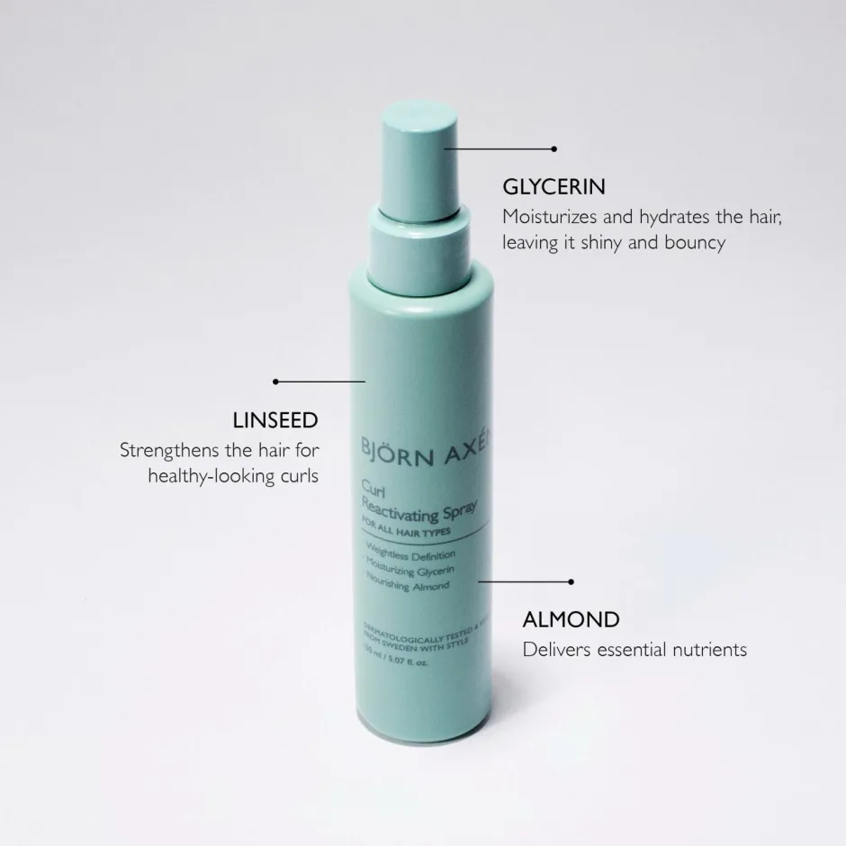 Björn Axén Curl Reactivating Spray 150 Ml^ Styling