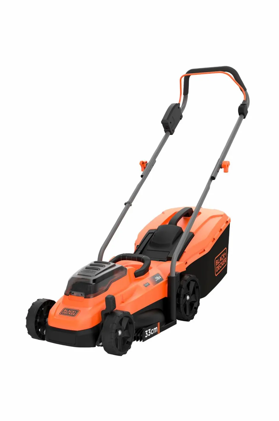 Black & Decker Plæneklipper 2x18V 2,5Ah 33cm Batteri medfølger^ Værktøj & Have