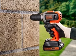 Black & Decker Slagboremaskine 18V lithium-ion 2X1,5AH^ Værktøj & Have