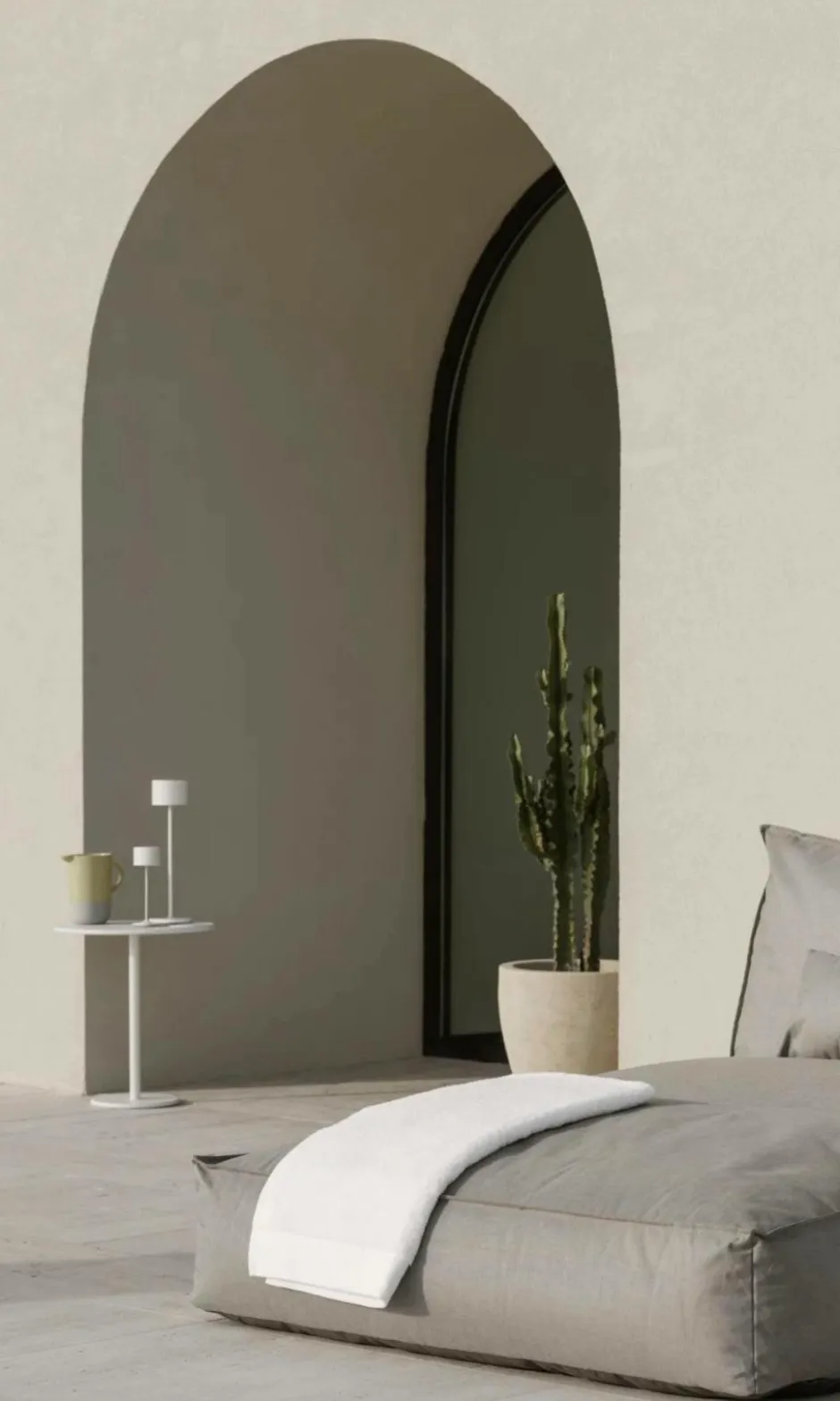 Blomus LED-lampe Farol Mini 19,5 cm^ Udendørsbelysning|Genopladelige Lamper
